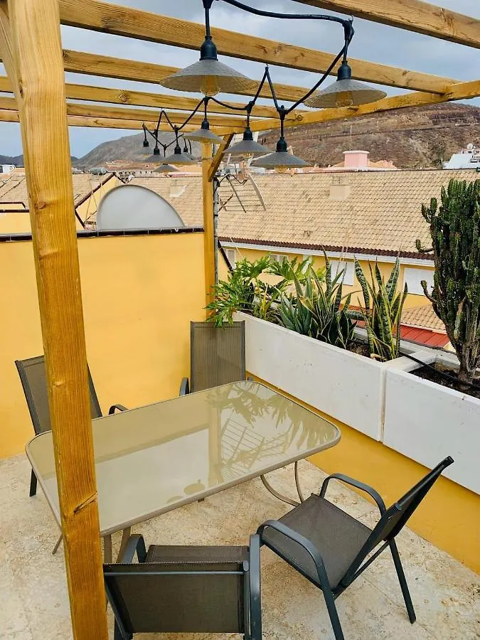 Lux Lovely 3 Bedroom Duplex With Solarium In Centre Of Playa Las Americas Arona  0*,